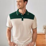 Men Two Tone Polo Shirt (2)